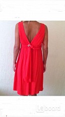 Платье новое luisa spagnoli италия размер м 46 шёлк коралл с - фото 3