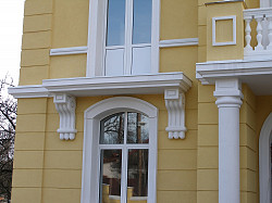 Фасадный декор с мраморно-акриловым покрытием - фото 5