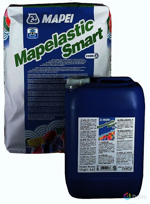 Mapei mapelastic гидроизоляционная смесь