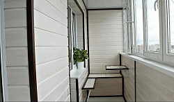Внутренняя отделка балконов и лоджий - фото 4