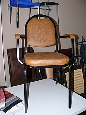 Банкетные мягкие стулья, металлокаркас - фото 5