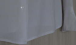 Блузка белая, р-44(46) - фото 5