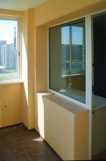 Отделка балконов мраморной крошкой - фото 4