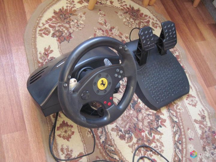 Руль thrustmaster ferrari gt. Thrustmaster Ferrari gt 2-in-1 Force feedback.