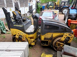 Асфальтовый каток Bomag 120, 2100 м/ч, диск - фото 3