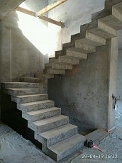Лестницы монолитные / бетонные изготовление - фото 5