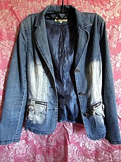 Куртка джинсовая р44-46 - фото 3
