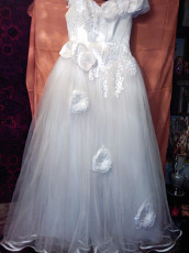 Свадебное платье /L/ рост 170-175см - фото 4