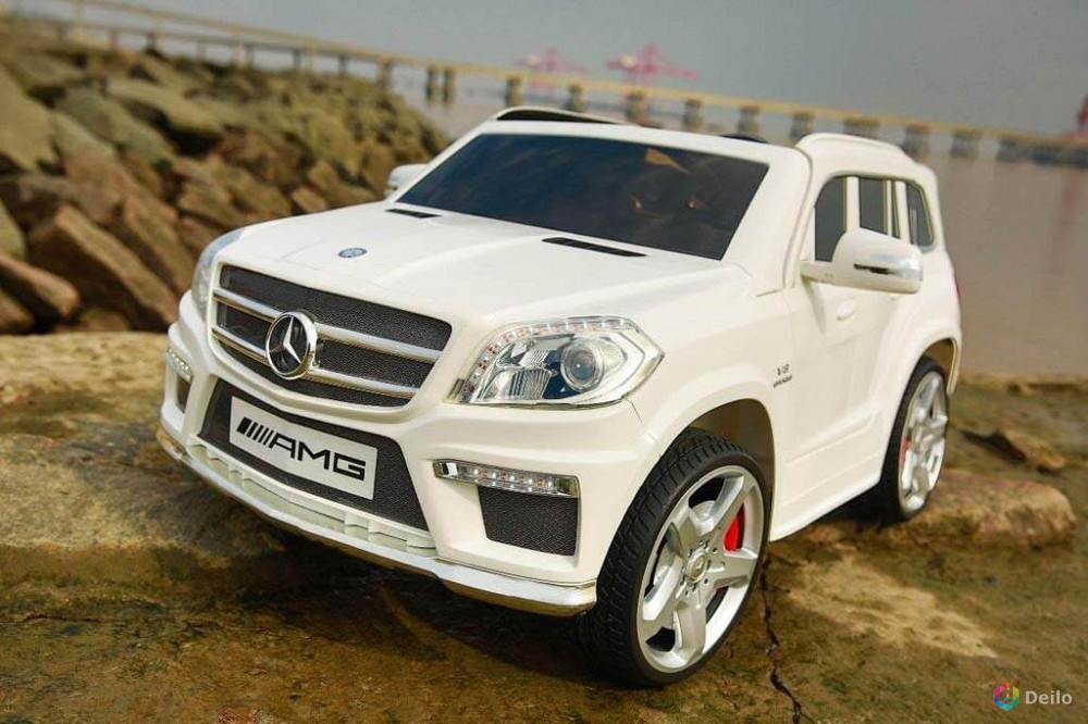 Электромобиль Mercedes Benz gl63 белый