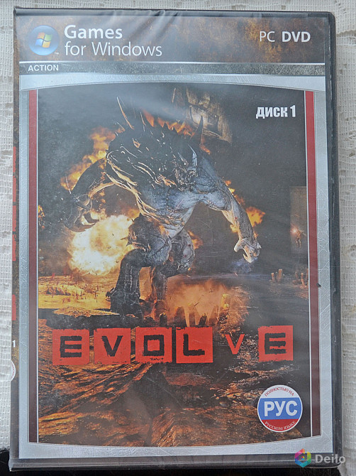 Компьютерная игра EXOLVE на двух DVD дисках