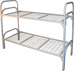 Кровати металлические трехъярусные, Армейские кровати для бытовок, кровати металлические для больниц - фото 9