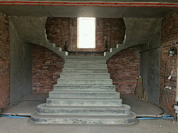 Лестницы монолитные / бетонные изготовление - фото 1