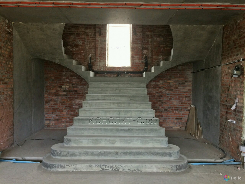 Лестницы монолитные / бетонные изготовление