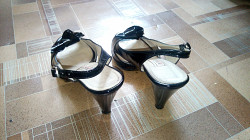 Женские туфли с каблуком модные - фото 4