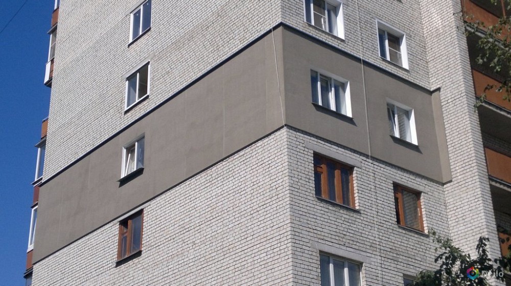 Утепление фасадов (стен квартир) домов