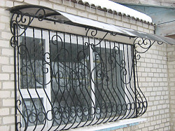 Решетки (сварные, кованые) на окна, балконы, двери - фото 8