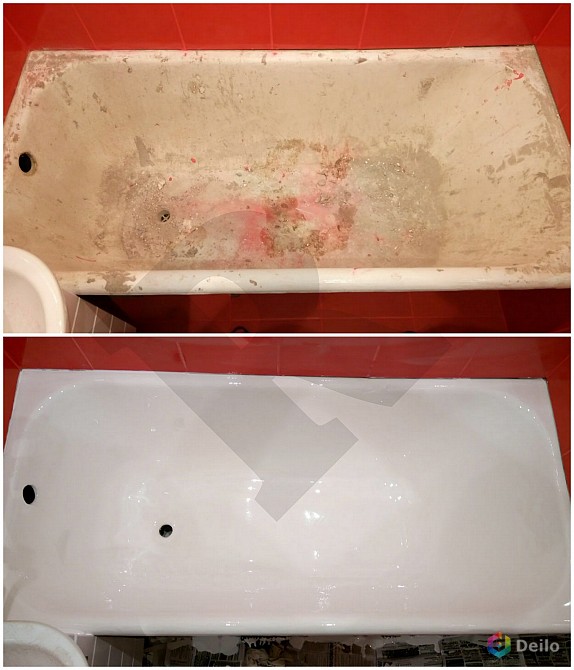 Реставрация ванн, раковин, душевых поддонов