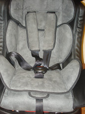 Перетяжка детского авто кресла - фото 4