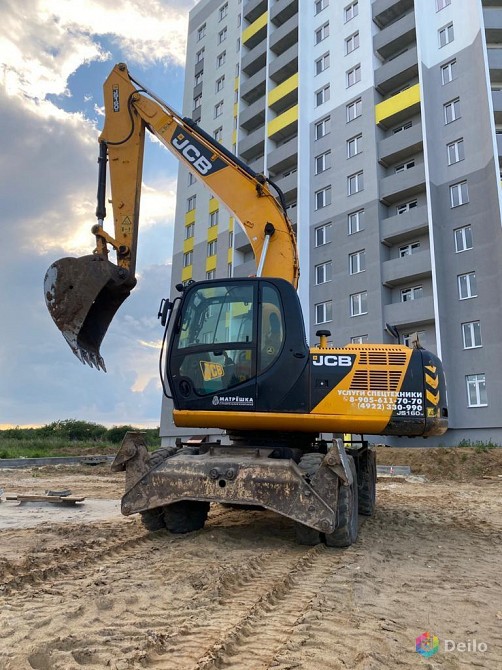 Аренда колесного экскаватора JCB 160W