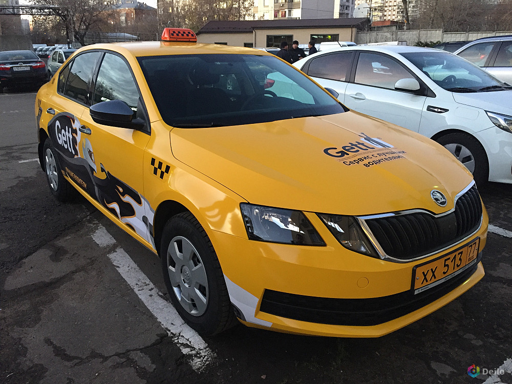 Аренда частных авто под такси. Skoda Octavia Taxi.