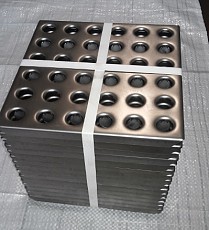 Плитка пола металлическая промышленная