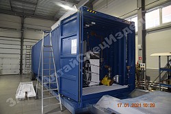 Контейнерная АЗС КАЗС-10.4Д в корпусе 40-футового контейнера