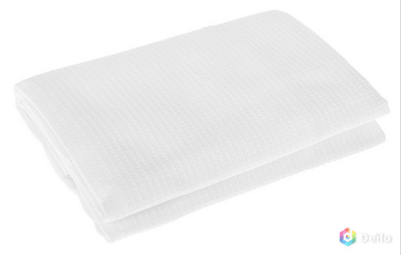 Вафельное белое полотенце ГОСТ оптом от фабрики «Ева»
