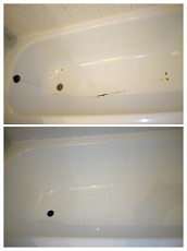 Обновление эмали старых ванн - фото 3