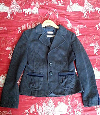 Пиджак Max&Co размер 42-44 Цена 1000 Цвет тёмно синий - фото 1