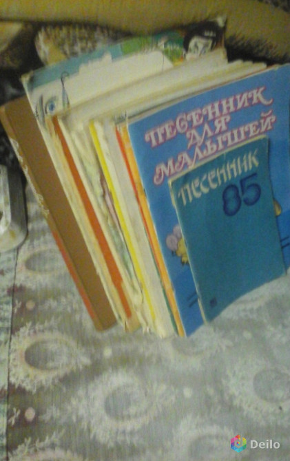 Набор журналов с нотами и текстом песен для детей. СССР