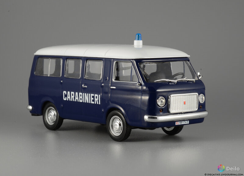 Полицейские машины мира №2 FIAT 238 CARABINIERI 1967