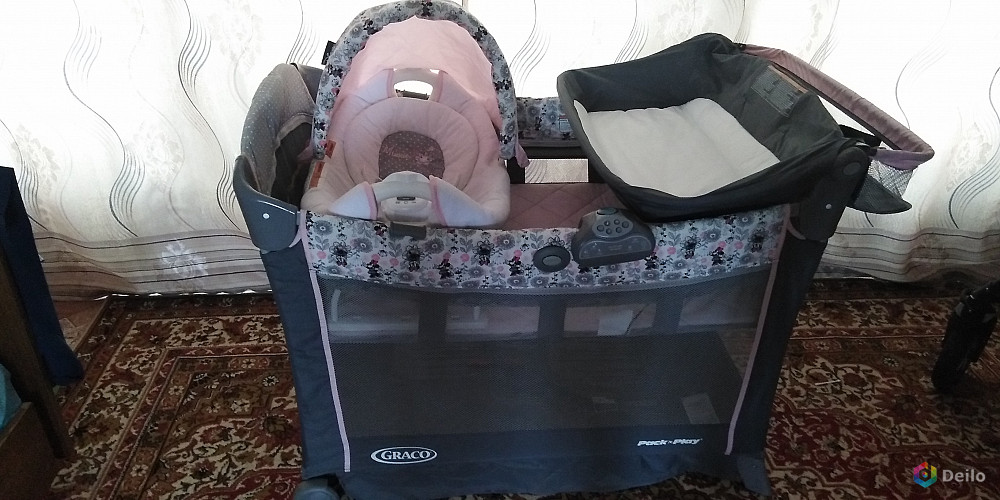 Кровать graco pack and play