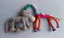 Детские мягкие игрушки, связанные из ниток - фото 3