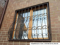Решетки (сварные, кованые) на окна, балконы, двери - фото 3