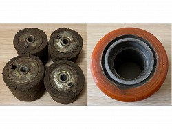 Восстановление полиуретанового покрытия колес и роликов для - фото 4