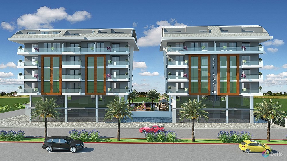 Продаются квартиры в новом строящемся комплексе в Каргыджаке