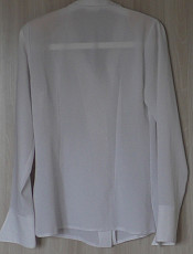Блузка белая, р-44(46) - фото 4