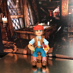 Ватная игрушка на елку « Влюблённый пират» 12 см - фото 5