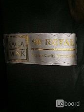 Шуба норка новая luini royal mink supreme quality ranched гр - фото 6