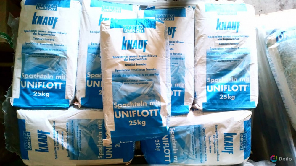 Продам Шпаклевку Knauf Uniflot, Vetonit KR