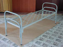 Армейски кровати одноярусные, кровати металлические двухъярусные, кровати со спинками ДСП - фото 5