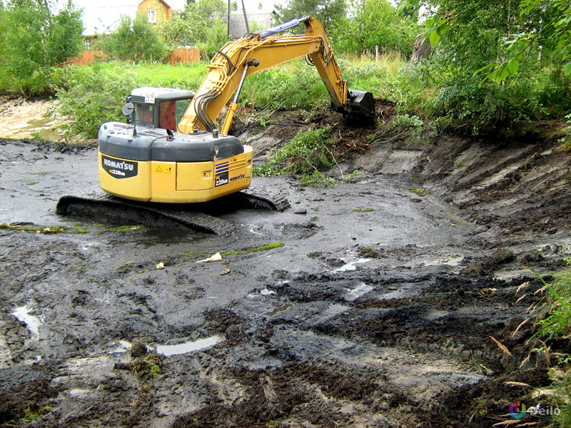 Производим очистку (расчистку) прудов, водоемов, рек и канал