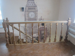 Лестницы деревянные из ясеня и дуба изготовление на заказ - фото 3