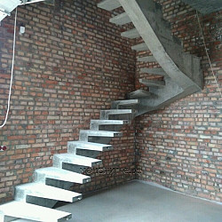Лестницы монолитные / бетонные изготовление - фото 6