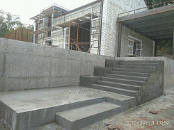 Лестницы монолитные / бетонные изготовление - фото 9