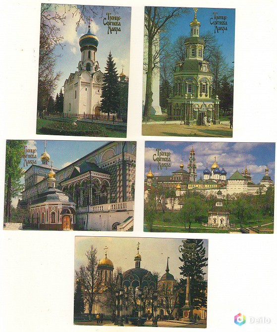 Набор календариков Троице-Сергиева лавра. 1992г