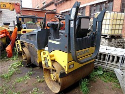 Асфальтовый каток Bomag 120, 2100 м/ч, диск - фото 6