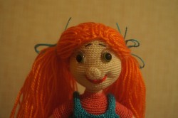 Продам вязаную игрушку - кукла - фото 4