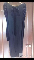 Платье футляр новое м 46 чёрное миди по фигуре ткань плотная - фото 6