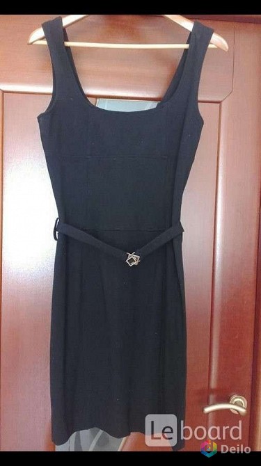 Платье сарафан новый eureka италия s m 44 46 черный мини стр